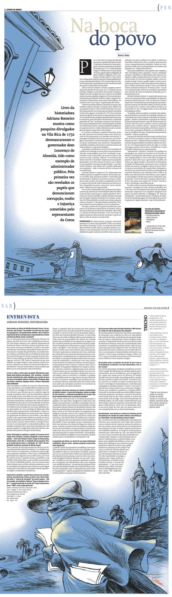 Vila Rica em Sátiras