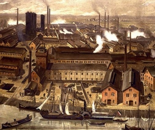 Revolução Industrial – Industrialização da Europa continental e expansão pelo mundo.